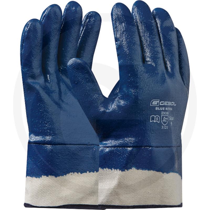 Rokavice Modri nitril