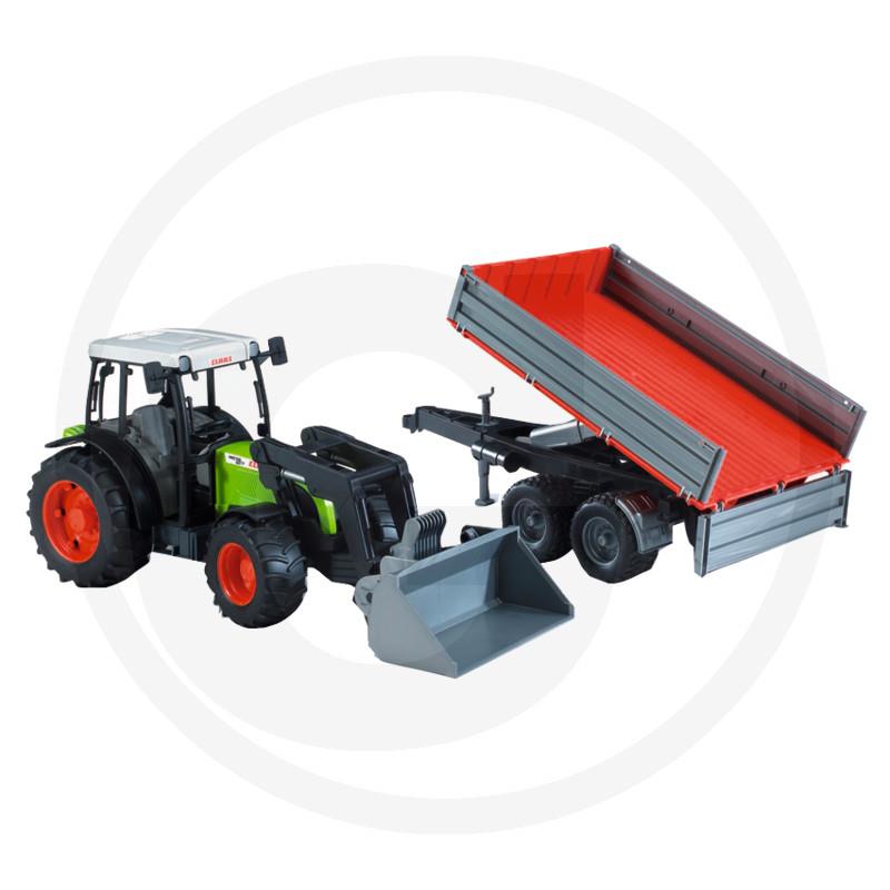 Bruder traktor Claas Nectis s prikolico