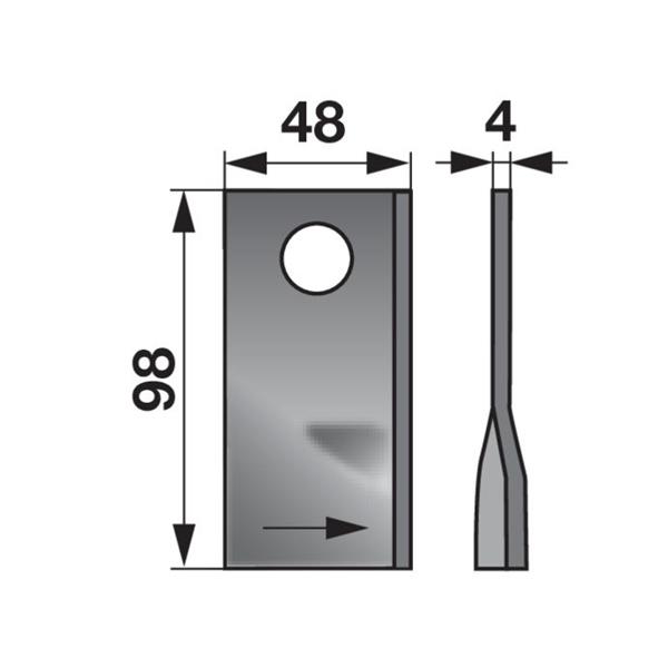 Klince kosilnica Fella