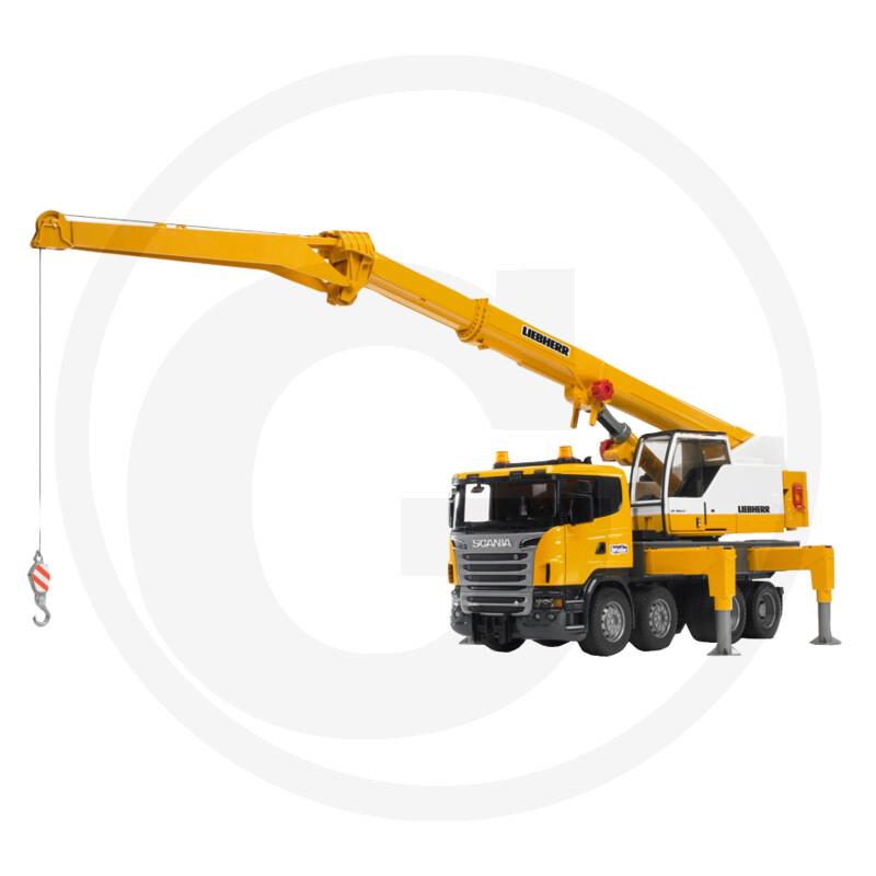 Bruder tovornjak Scania dvigalo Liebherr