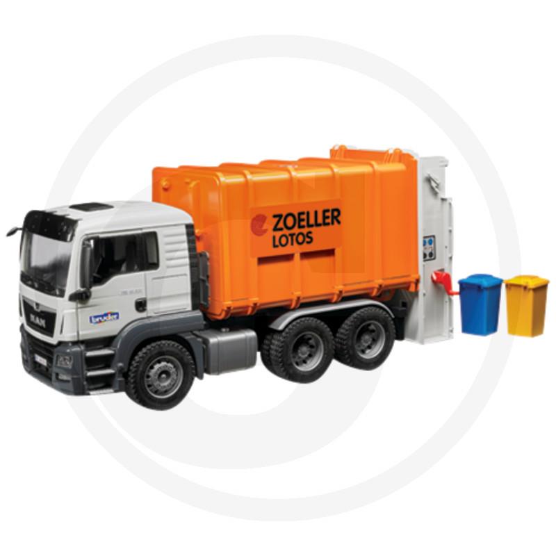 Bruder MAN TGS smetar zadnji naklad