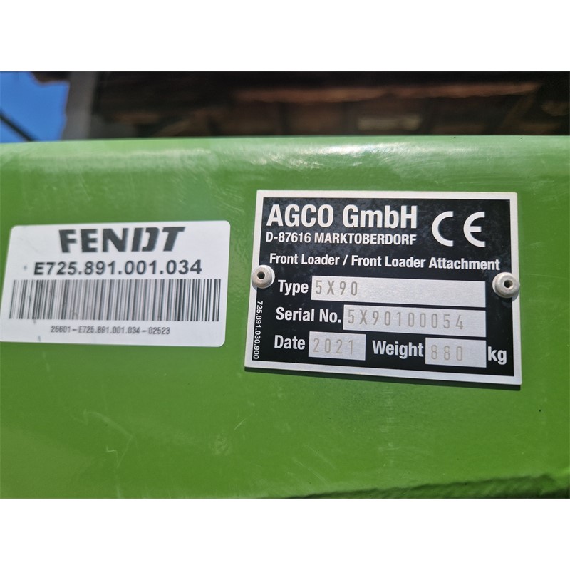 Čelni nakladač Fendt Cargo 5x90