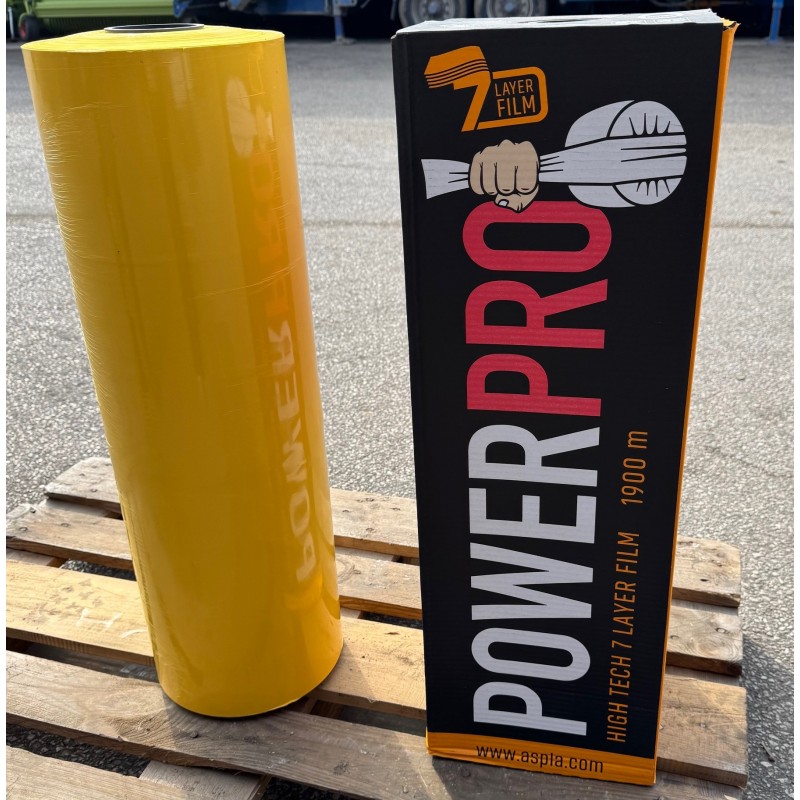 Folija Aspla PowerPro rumena