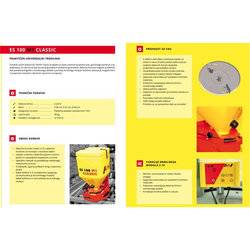 SEJALNICA ZA DOSEJAVANJE APV
