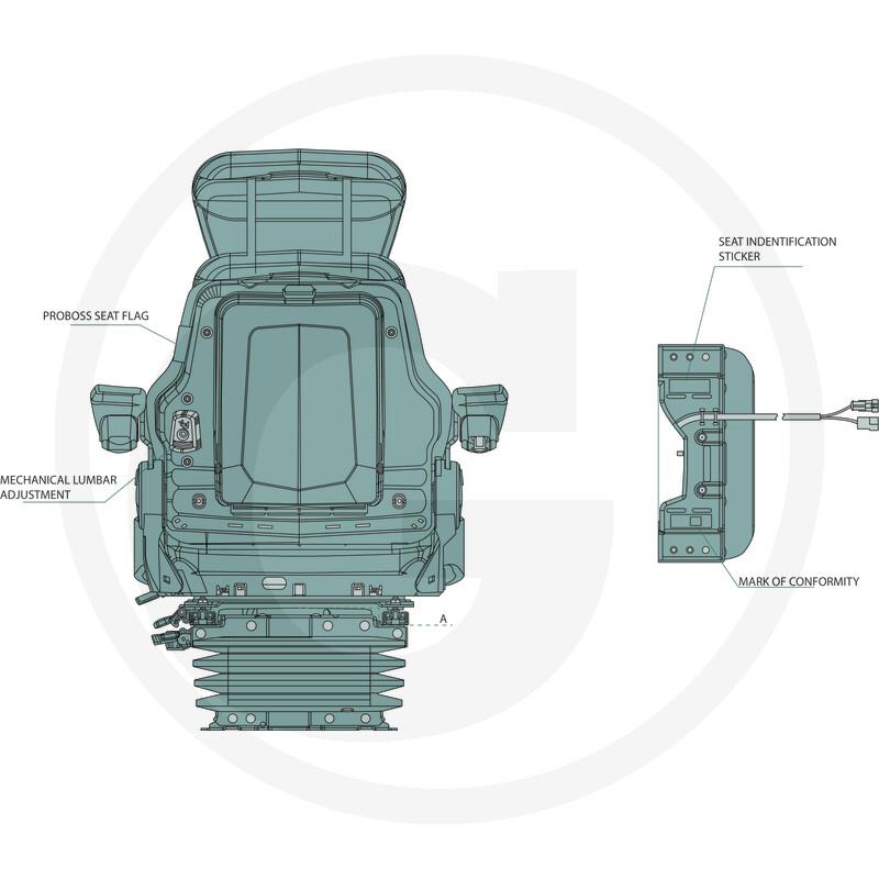 Sedež PROBOSS AS3510