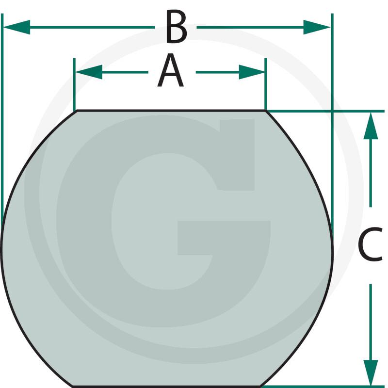 Krogla spodnjega priklopa 1/1