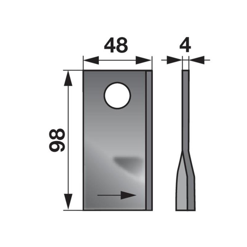 Klince kosilnica Fella