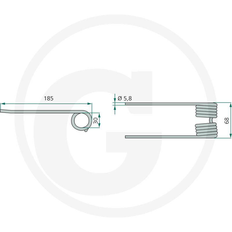 Vzmetni krak Pottinger