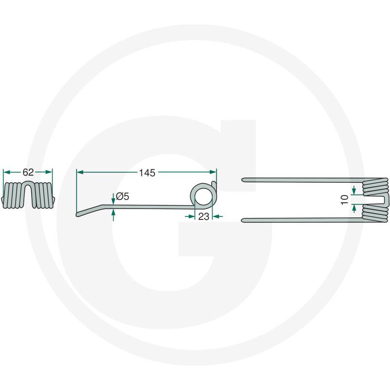 Roglji balirka Krone, Strautmann