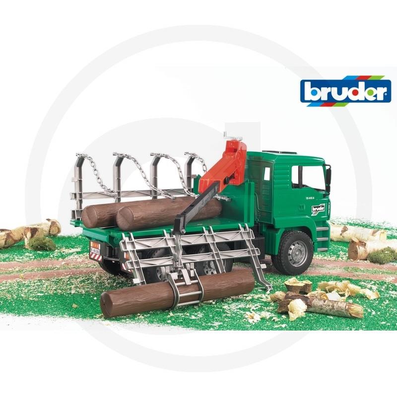 Bruder gozdarski tovornjak MAN