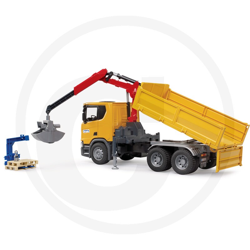 Bruder Scania Super 560R z dvigalom