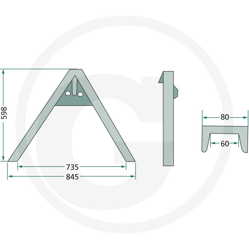 Trikotnik priključka