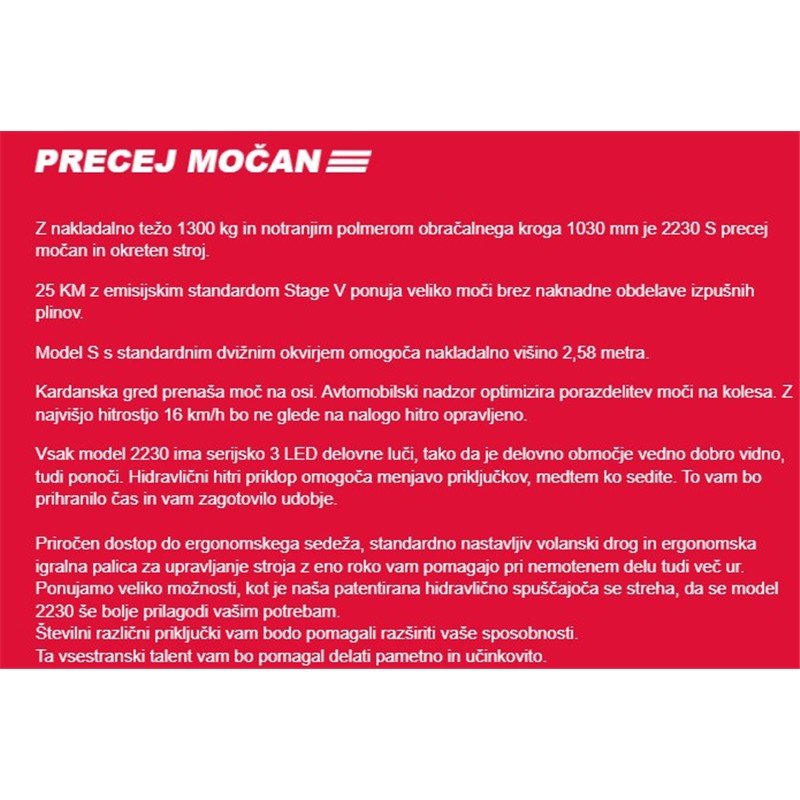 ZGIBNI NAKLADAČ THALER 2230S