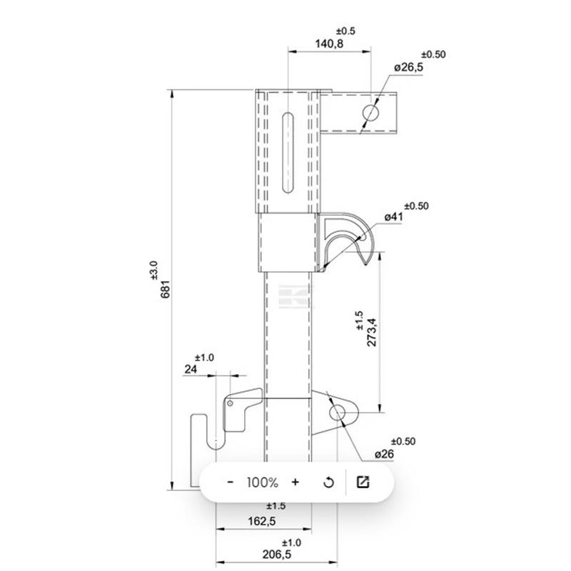 Adapter euro / tritočkovni priklop