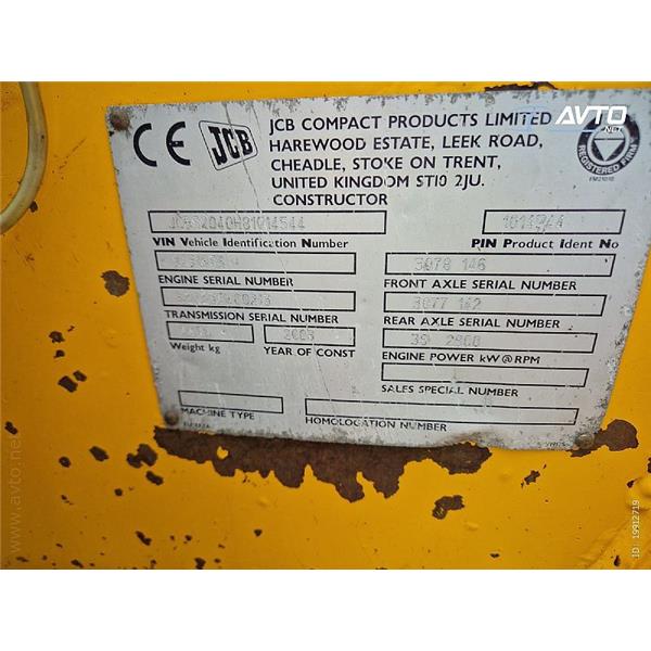 TELESKOPSKI NAKLADAČ JCB