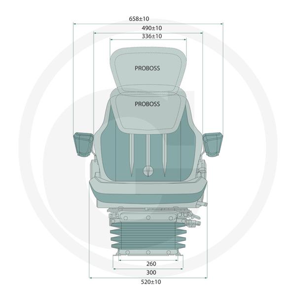 Sedež PROBOSS AS3520