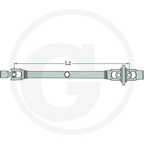 Kardan z dvojnim zglobom