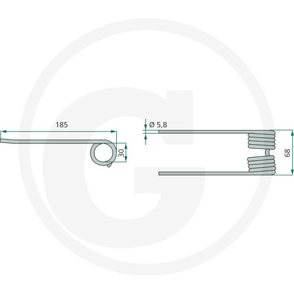 Vzmetni krak Pottinger
