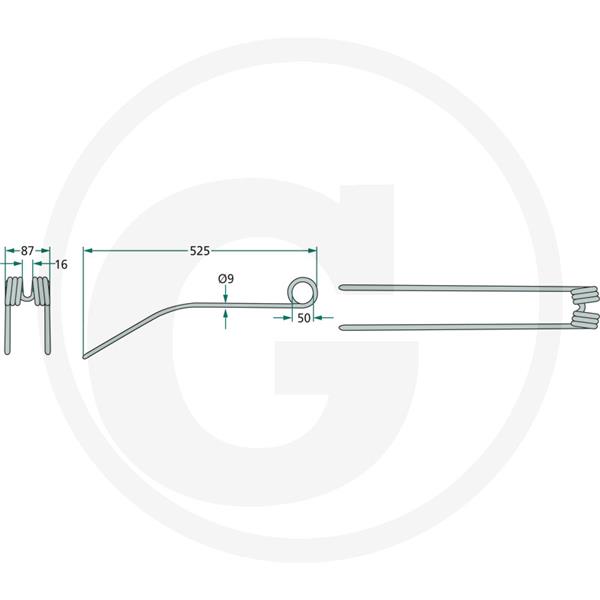 Roglji zrabljalnik Claas Liner, WS