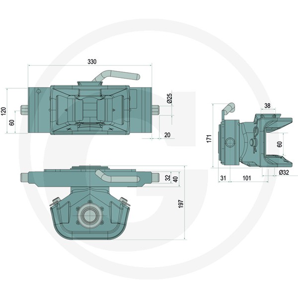 Priklop Scharmuller 330/25/32