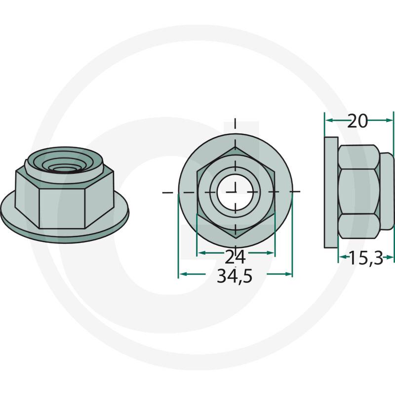 Matica M16x1,5 10.9