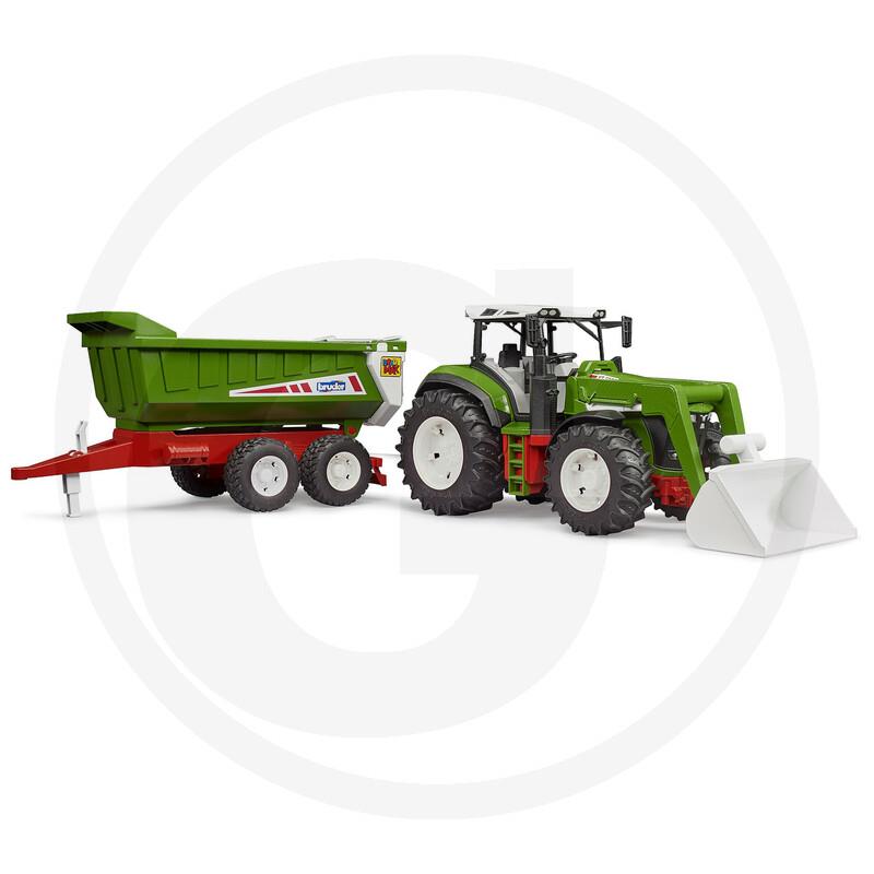 Bruder traktor s prikolico