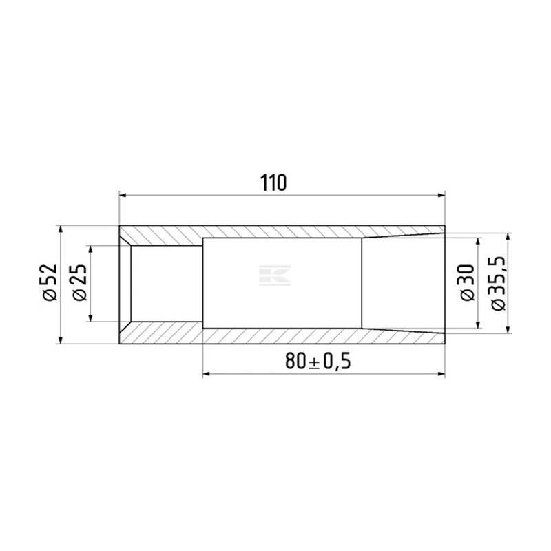 Konus 52x110 mm