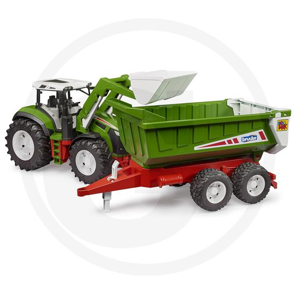 Bruder traktor s prikolico